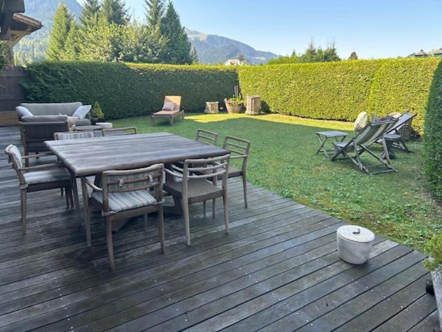 Appartement Flocon De Nell Megève Buitenkant foto