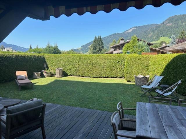 Appartement Flocon De Nell Megève Buitenkant foto