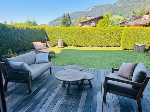 Appartement Flocon De Nell Megève Buitenkant foto