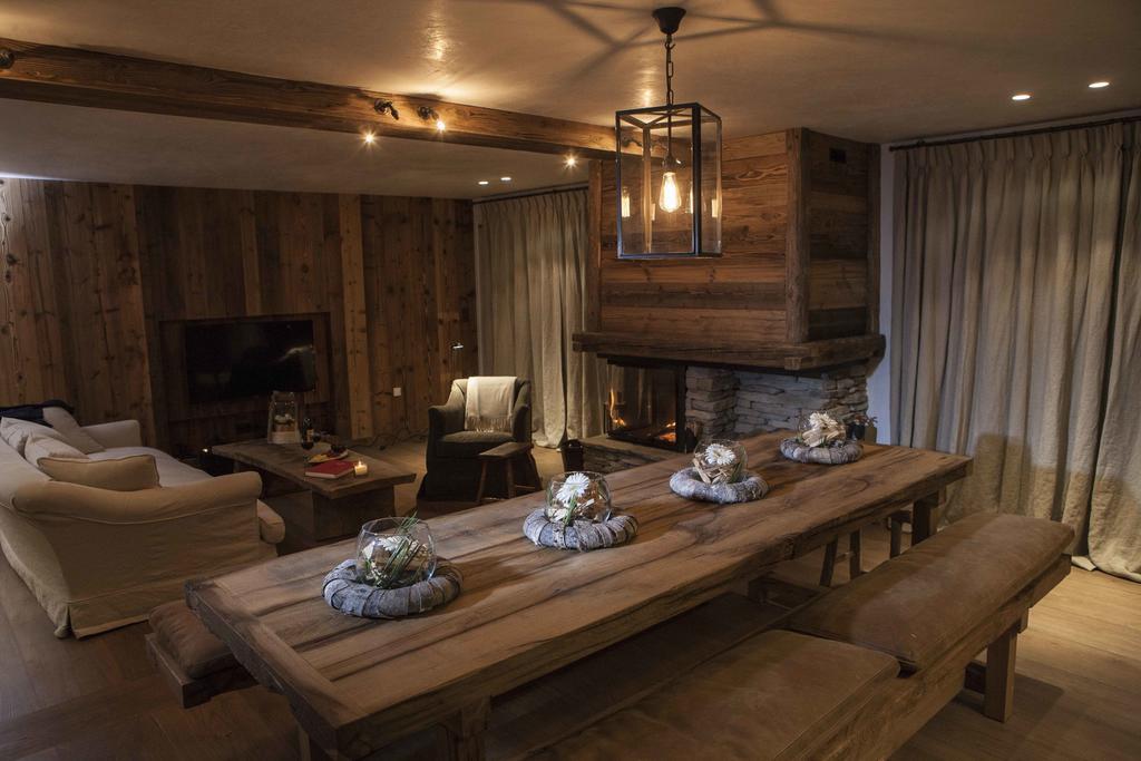 Appartement Flocon De Nell Megève Buitenkant foto