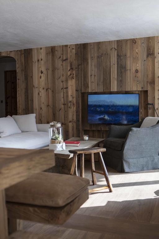 Appartement Flocon De Nell Megève Buitenkant foto