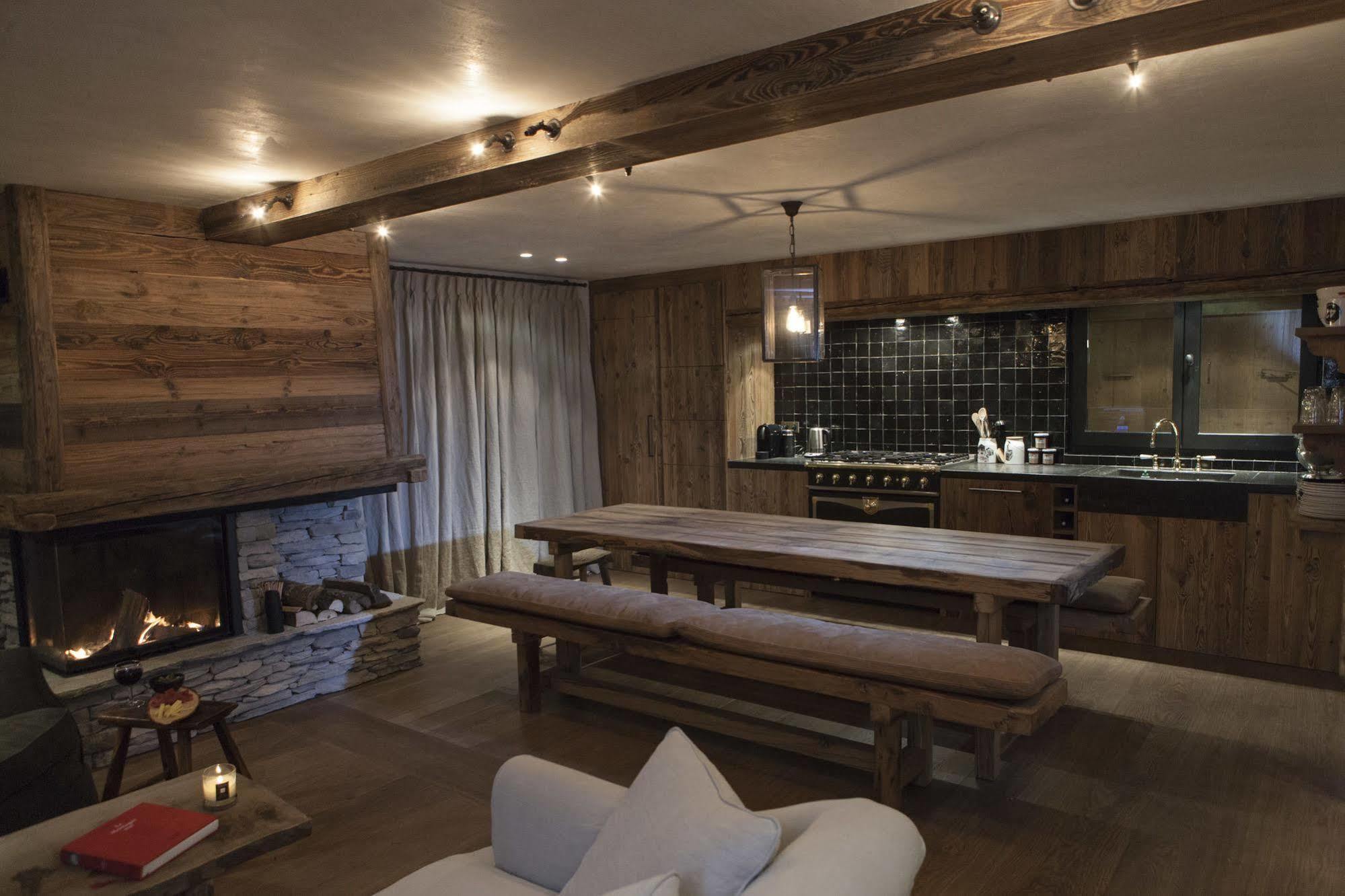 Appartement Flocon De Nell Megève Buitenkant foto