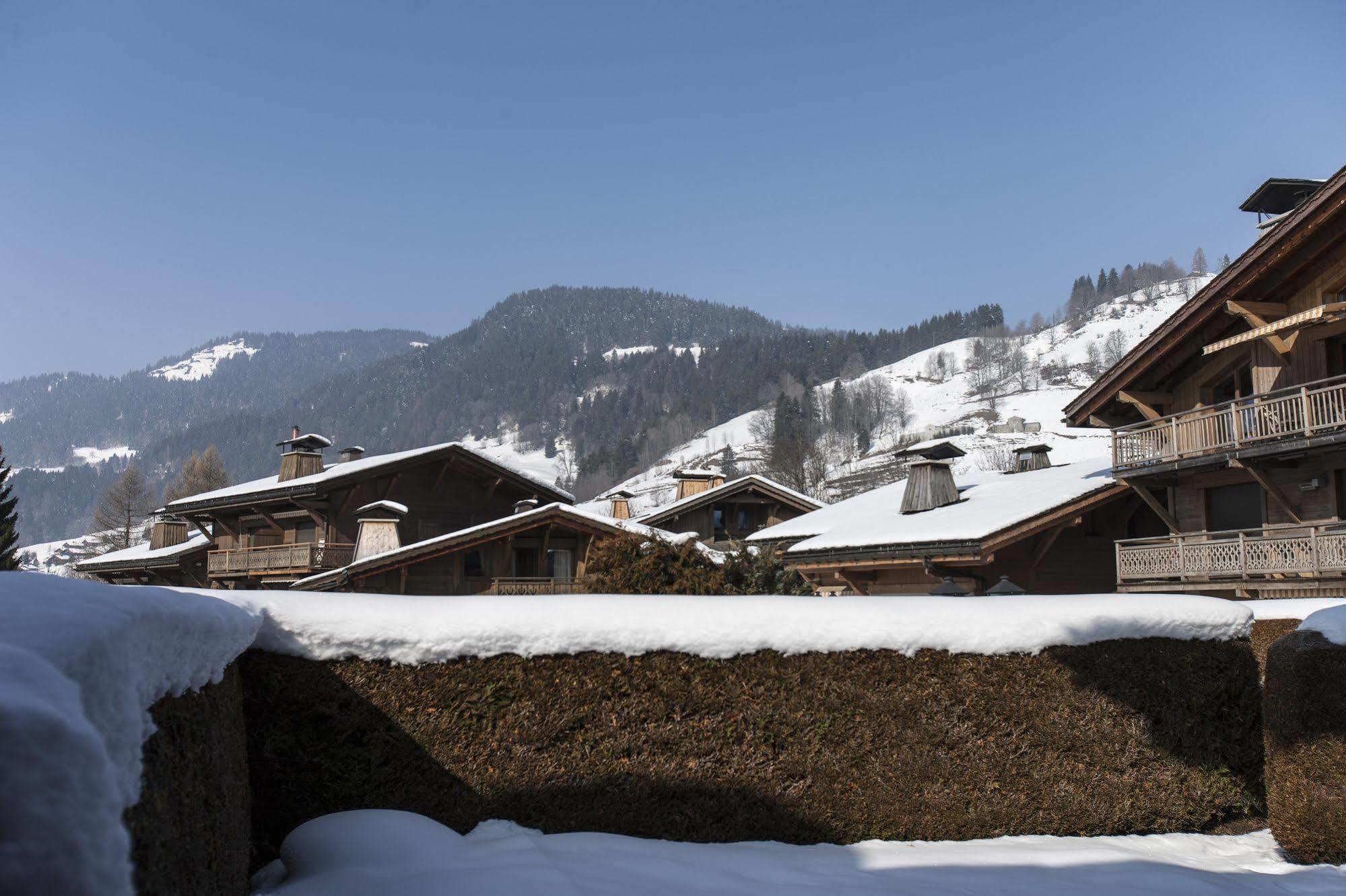 Appartement Flocon De Nell Megève Buitenkant foto